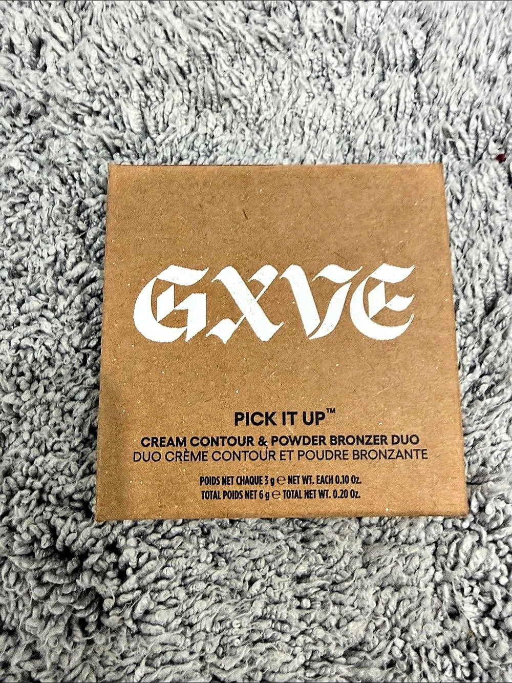 GXVE Pick It Up Cream Contour & Powder Bronzer Duo Makeup Duo in Brown NWT